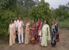 Devotee at the Ashram